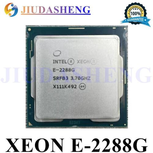 Intel Xepn E-2288G Srfb3 3.7Ghz 8Cores 16Threads 16Mb 95W Lga1151 Cpu For C246