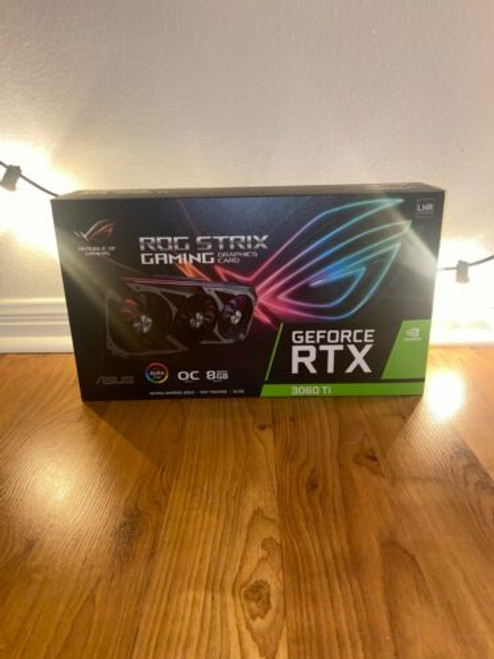 Asus Rog Strix Rtx 3060 Ti New/Sealed-8Gb Nvidia Graphics Card