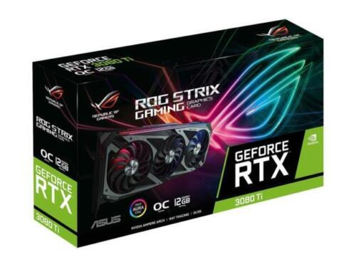 Asus Rog Strix Lc Geforce Rtx 3080 Ti Oc Edition 12Gb Gddr6X Gaming Graphics...