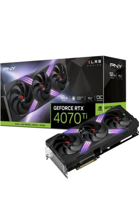 Geforce Rtx 4070 Ti 12Gb Xlr8 Gaming Verto Epic-X Rgb Overclocked Triple Fan