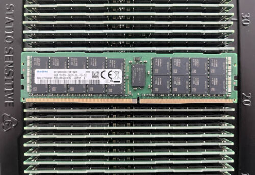 8 X Samsung Ddr4 64Gb Ecc Reg Ram 2Rx4 Server Memory Pc4-2933Mhz Pc4-23400