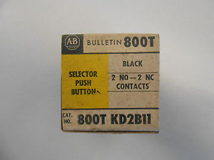 Allen Bradley Bulletin 800T 800T-Kd2B11 Selector Push Button