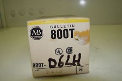 Allen Bradley 800T-D6Lh Push Button Unit