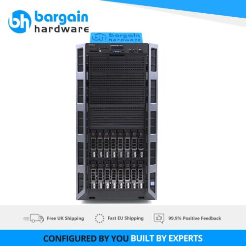 Dell Poweredge T630 2X E5-2640 V4 Server Tower, 256Gb Memory, H730 Raid-