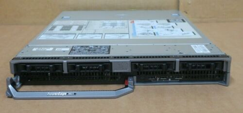 Dell Poweredge M820 Blade Server 2X 8C E5-4620 2.2Ghz 192Gb Ram 4X 2.5" Hdd Bay