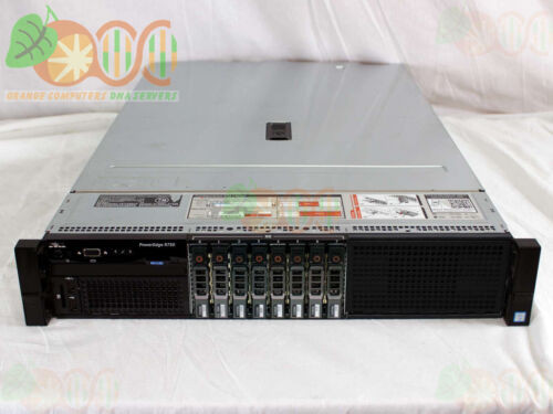 Dell R730 24-Core Server 2X E5-2680 V3 2.5Ghz 64Gb-32 H730 8X 1.2Tb 8-Bay 2.5