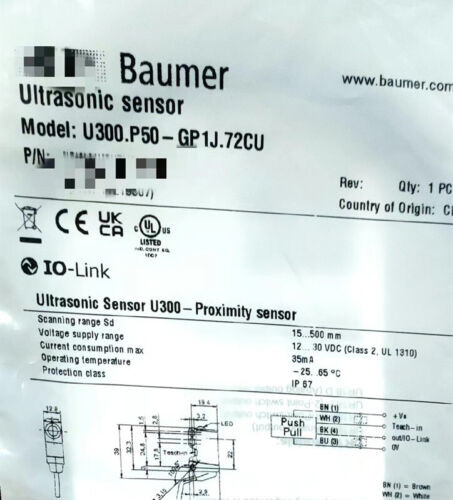 1Pcs New U300.P50-Gp1J.72C By  90Days Warranty