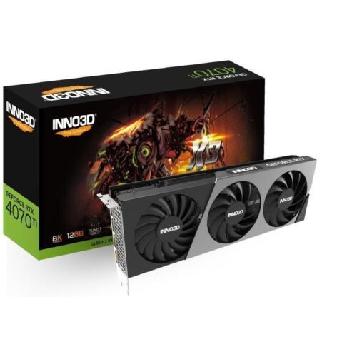 Inno3D Geforce Rtx 4070 Ti D6X 12Gb X3 Gaming Graphics Card