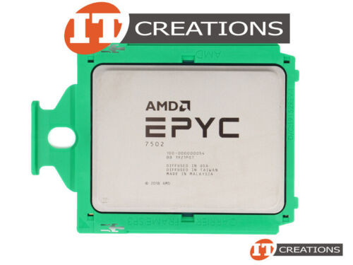 2Nd Gen Amd Epyc 32 Core Processor 7502 2.5Ghz/3.35Gh 180W Sp3 Cpu 100-000000054