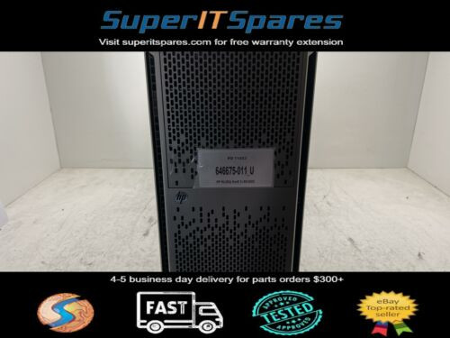 Hp Ml350P Gen8 Tower Server 1X E5-2609 2.4 Ghz Cpu 8Gb Ram 460W Psu Rack Serverp
