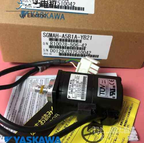1Pcs Sgmah-A5B1A-Yb21 Ac Servo Motor 50 W 100 V By