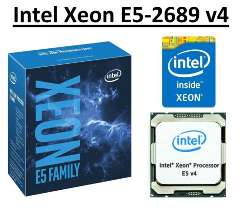 Intel Xeon E5-2689 V4 Sr2T7 3.1 - 3.8 Ghz, 25Mb, 10 Core, Lga2011-3, 165W Cpu