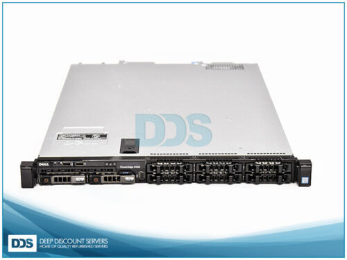 Dell Poweredge R430 Rx20N 8Sff 2.6Ghz 24-C 256Gb Mem 2X10G Rj-45 Nic 2X550W Psu