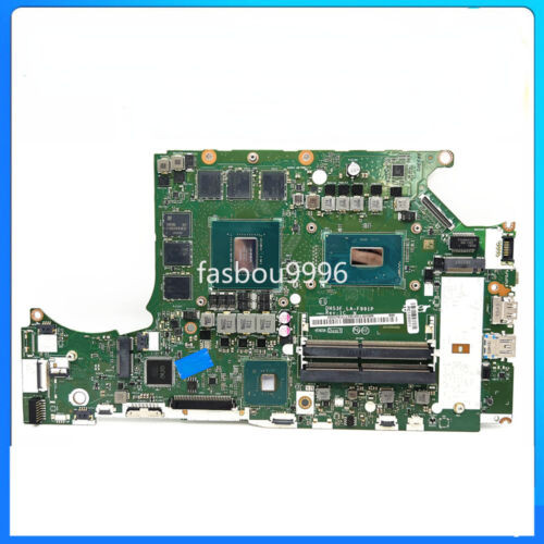 For Acer Ph315-51 Ph317-52 Mainboard I7-8750H Cpu Gtx1060 6Gb Gpudh53F La-F991P