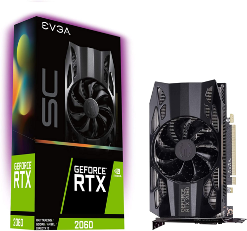 Evga Geforce Rtx 2060 Sc Gaming, 6Gb Gddr6, Hdb Fan Graphics Card 06G-P4-2062-Kr