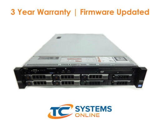 Dell Poweredge R720 Lff 2X E5-2680 2.7Ghz=16Core 192Gb 5X600Gb 15K H710