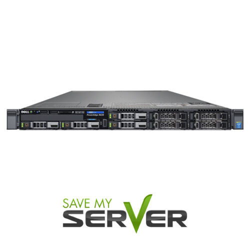 Dell Poweredge R630 Server  2X E5-2650 V3 =20 Cores  64Gb  H730P  4X 900Gb