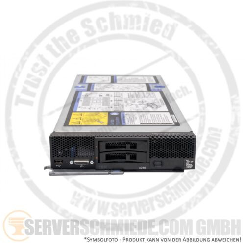 Ibm Flex System X240 2X E5-2690 96Gb 12X 8Gb 600Gb Hdd Compute Node 10Gbe Dp-