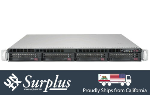 Supermicro Server 1U X9Drd-It 2X E5-2667 V2 3.3Ghz 8 Core 256Gb Ram X540-T2 10Gb