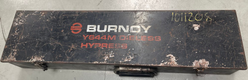 Burndy Y644M Dieless Hydraulic Crimper Crimping Tool W/ Case
