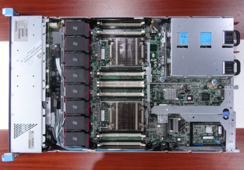 Hp Dl360P8 Gen8 + 2X E5-2680V2 128Gb Smart P420I Card 460W Power Server Overall-