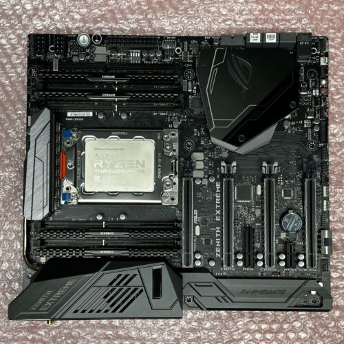 Asus Rog Zenith Extreme X399 Motherboard Amd Ryzen Threadripper 1950X W/64Gb Ram