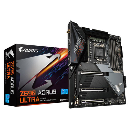 Gigabyte Z590 Aorus Ultra Motherboard Cpu Socket Lga1200 Intel Ddr4 Wifi 5Ghz