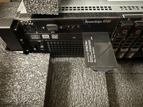Dell Poweredge R720 Server New Open Box 2X Xeon E5-2640 2.5Ghz 48Gb Ddr3 3X300Gb