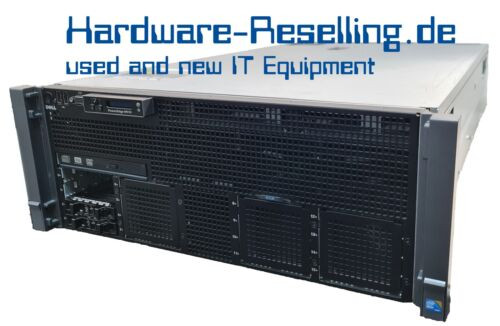 Dell Poweredge R910 Rack Server 4X Xeon E7540 6C 128Gb Ram Perc H200 4X 750W Psu