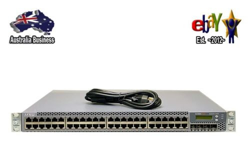 Juniper Ex3300-48P Poe+ Gigabit 48-Port  Switch W/ Juniper Warranty- 16-Sep-2024