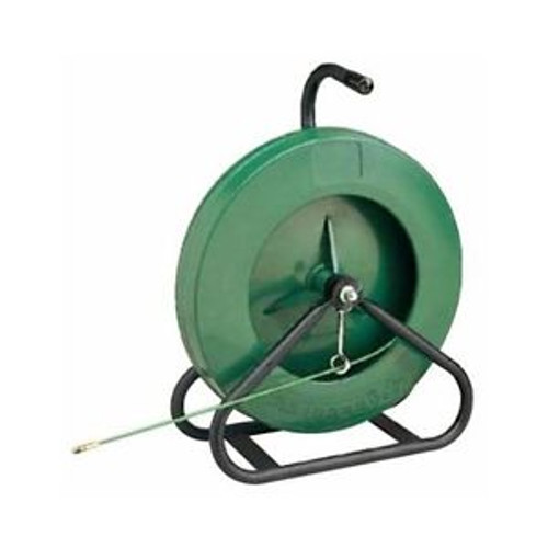 Greenlee 542-200 200 x 3/16 Fiberglass Fish Tape in Reel Stand