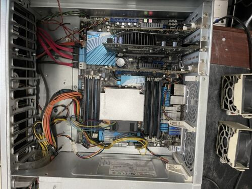Supermicro Server Sky-Micro Dual 64Gb Ram Dynatron Cpu , 8 Hdd Slots 7.620 T Hdd