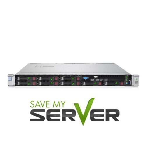 Hp Proliant Dl360 G9 Server  2X 2660 V3 2.6Ghz = 20 Core  64Gb  6X 1.2Tb Sas