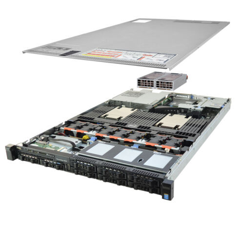 Dell Poweredge R630 Server 2X E5-2640V3 2.60Ghz 16-Core 64Gb 8X 300Gb H730