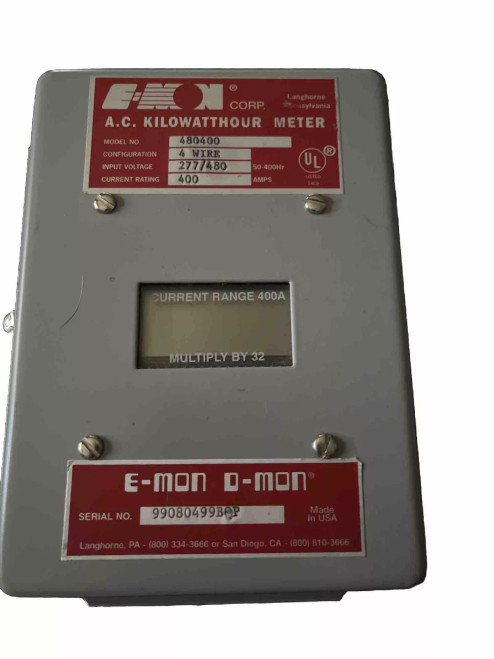 E-Mon Kilowatt Hour Meter 480400