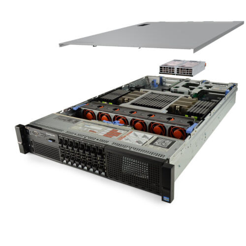 Dell Poweredge R820 Server 4X E5-4650L 2.60Ghz 32-Core 64Gb H710