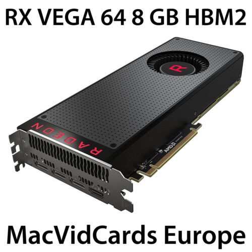 Macvidcards Amd Radeon Rx Vega 64 8 Gb Hbm2 For Apple Mac Pro With Boot Screen