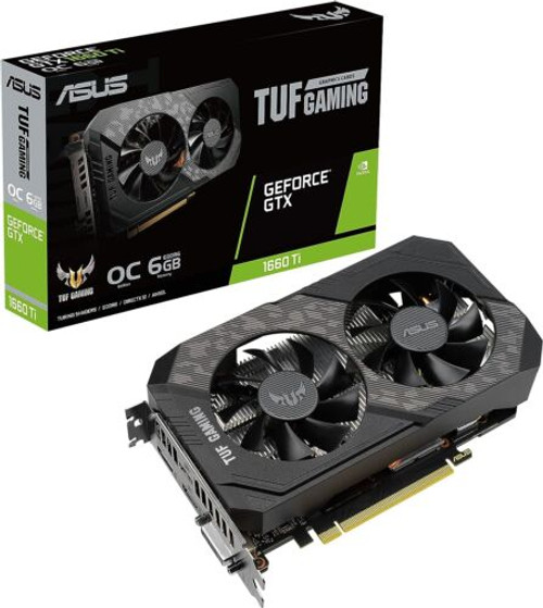 Asus Tuf Gaming Nvidia Geforce Gtx 1660 Ti Evo Oc Edition Graphics Card (Pcie 3.