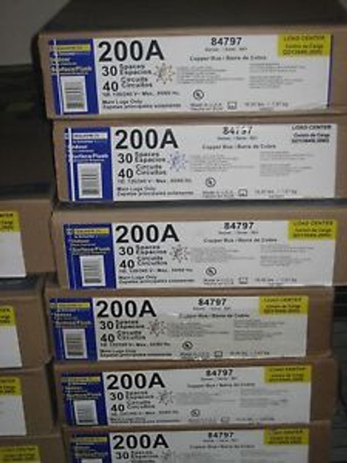 LOT OF 10 SQUARE D QO13040L200G W/ COVERS.. ~NEW ~