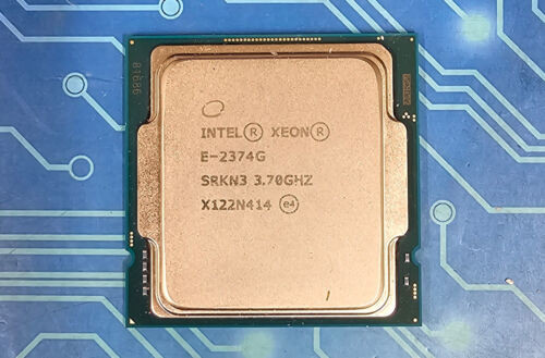 Intel Xeon E-2374G 3.70Ghz Quad-Core Srkn3 Cpu Processor