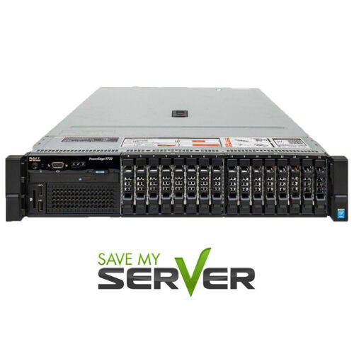 Dell Poweredge R730 Server 2X E5-2670 V3 2.30Ghz =24 Cores  128Gb  2X 1Tb Ssd