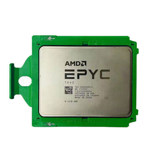 Amd Epyc 7642 Unlocked Cpu 48Core 96Threads 2.3-3.3Ghz L3 256Mb Tdp 225W Sp3