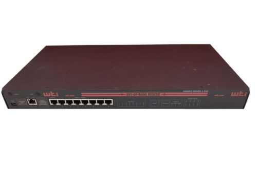 Western Telematic Wti Cpm-800-1 Console Server + Pdu, (8) Port, (8) Outlet #22
