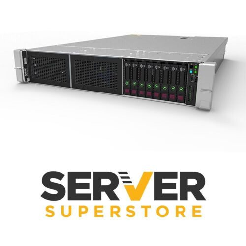 Hp Proliant Dl380 G9 Server 2X E5-2650 V3 = 20 Cores 128Gb 6X 600Gb + 2 Trays