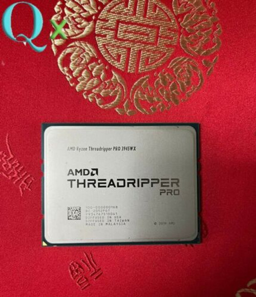 Amd Ryzen Threadripper Pro 3945Wx Cpu Processor 12 Core 4.0Ghz Swrx8 Unlocked