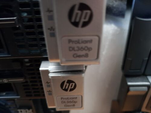 Hp Dl 360P G8  2 X 6 Core Xeon 2.3 Ghz E5-2620 /96 Gb / 0 Hdds/0 Caddies/No Rail