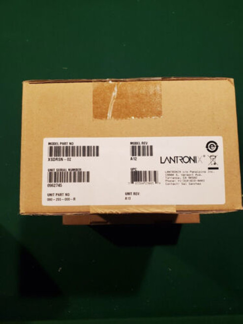 Lantronix Xsdrsn-02 Industrial Device Server New