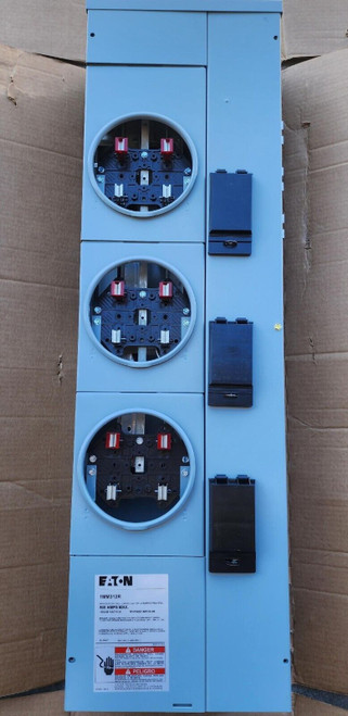 Eaton - 1MM312R - 125A - 3 Stack Residential Meter