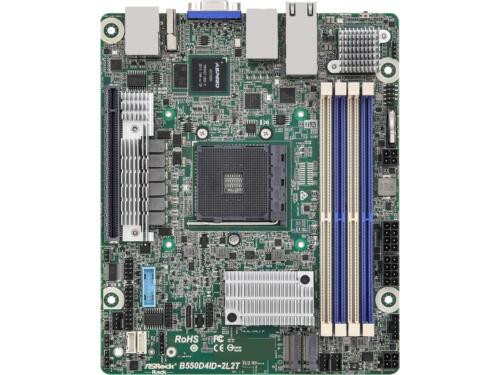 Asrock Rack B550D4Id-2L2T Deep Mini-Itx Server Motherboard Amd Ryzen 5000 Series