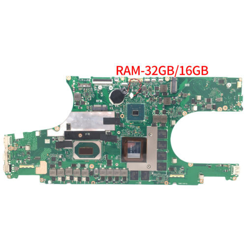 For Asus Ux581 Ux581Gv Motherboard I7-9750H I9-9980Hk Rtx2060/6G 16G/32G-Ram